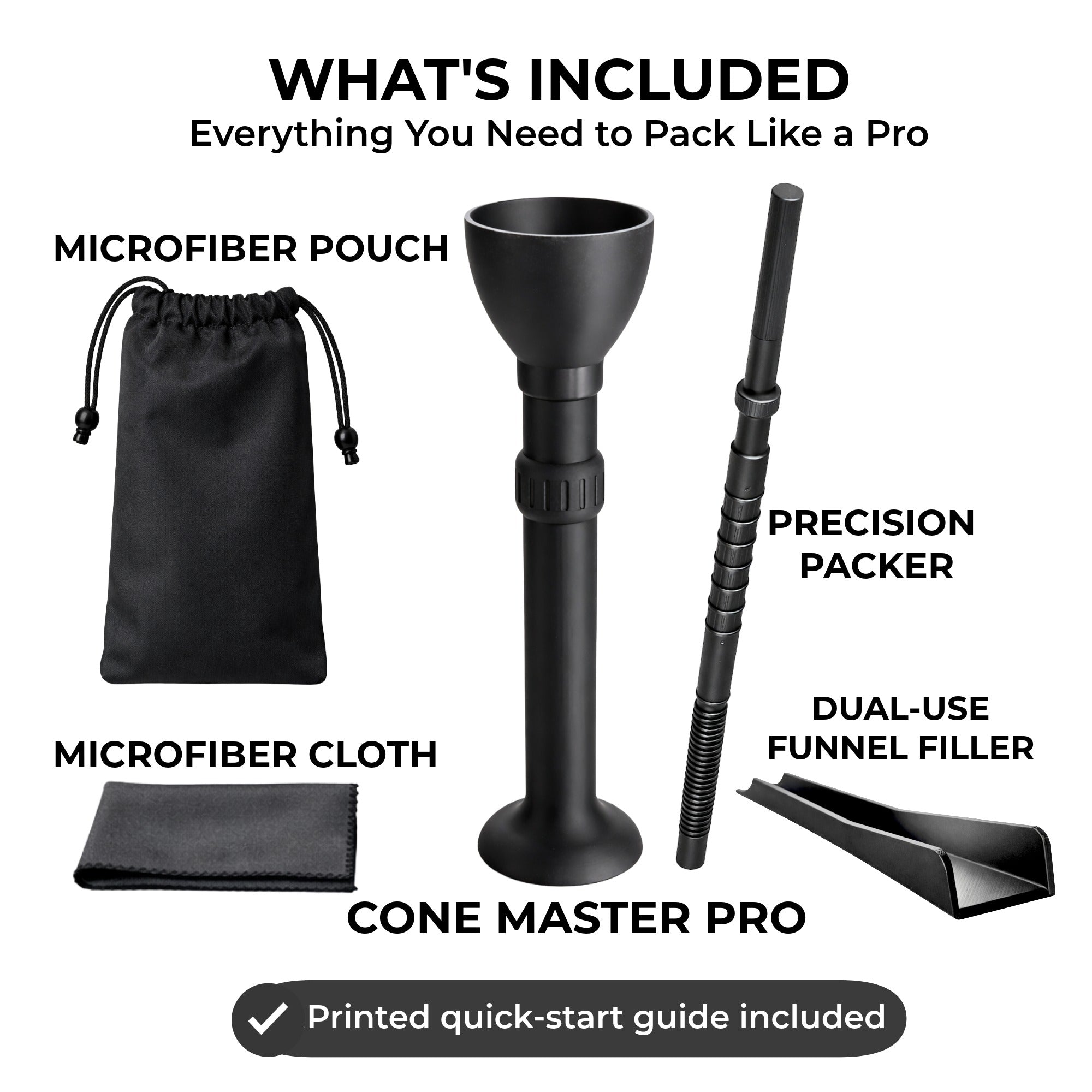 Preroll Maker’s Cone Master Pro – Premium Cone Loader Kit