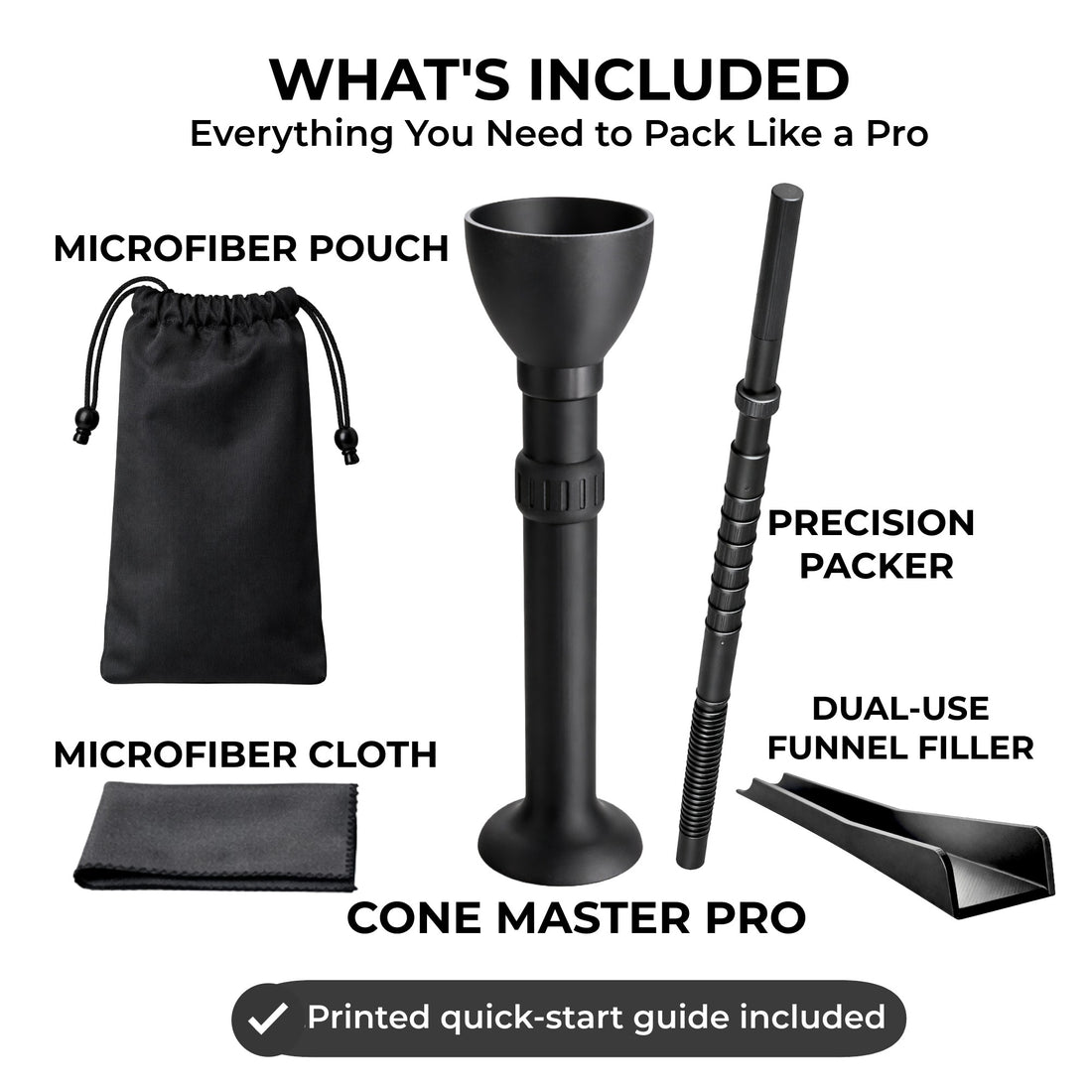 Preroll Maker’s Cone Master Pro – Premium Cone Loader Kit