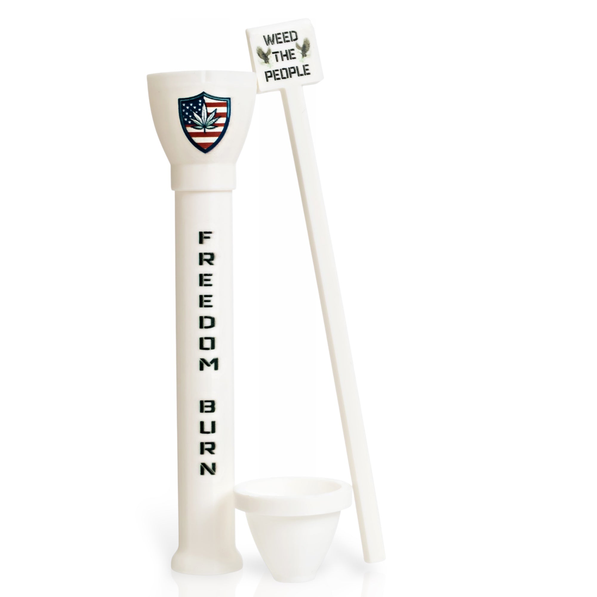 Full Freedom Burn Edition cone loader kit – Cone Master with cone guard and packer.